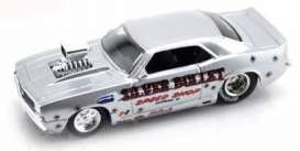 Chevrolet  - 1969 silver - 1:64 - Jada Toys - 12006W12-9 - jada12006W12-9 | Toms Modelautos