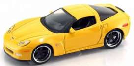 Corvette  - 2006 yellow - 1:64 - Jada Toys - 12005W12-11 - jada12005W12-11 | Toms Modelautos