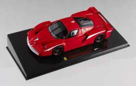 Ferrari  - 2007 red/white - 1:43 - Hotwheels Elite - mvN5584 - hwmvN5584 | Toms Modelautos