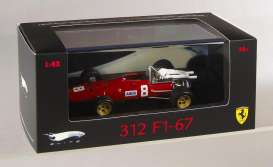 Ferrari - 312 F1 1967 red - 1:43 - Hotwheels Elite - mvN5589 - hwmvN5589 | Tom's Modelauto's Ferrari - 312 F1 1967 red - 1:43 - Hotwheels Elite - mvN5589 - hwmvN5589 | Tom's Modelauto's