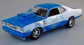 Plymouth  - 1972 blue/white - 1:18 - MIC - mic29328 | Toms Modelautos