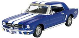 Ford  - 1964 blue - 1:18 - Motor Max - 73164AGb - mmax73164AGb | Toms Modelautos
