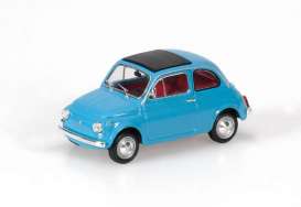 Fiat  - 1965 blue - 1:43 - Minichamps - 400121601 - mc400121601 | Toms Modelautos