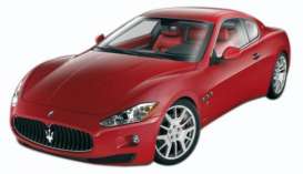 Maserati  - 2007 red - 1:24 - Mondo Motors - mondo51054r | Toms Modelautos