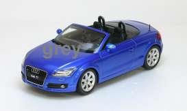 Audi  - 2007 grey - 1:18 - Welly - 18016Cgy - welly18016Cgy | Toms Modelautos