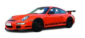 Porsche  - 2007 orange - 1:18 - Welly - 18015o - welly18015o | Toms Modelautos