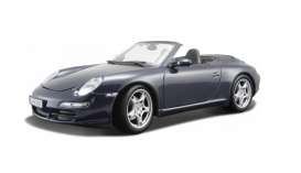 Porsche  - 2007 blue - 1:18 - Maisto - 31126b - mai31126b | Toms Modelautos