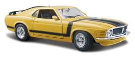 Ford  - 1970 yellow - 1:24 - Maisto - 31943y - mai31943y | Toms Modelautos