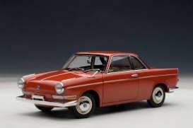 BMW  - 1957 spanish red - 1:18 - AutoArt - 70652 - autoart70652 | Tom's Modelauto's