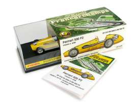 Ferrari  - 1953 yellow - 1:43 - Brumm - bruef001 | Toms Modelautos