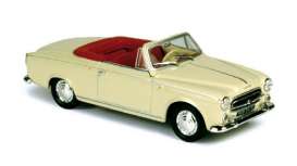 Peugeot  - 1960 cream - 1:43 - Norev - 474354 - nor474354 | Toms Modelautos
