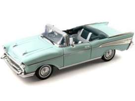 Chevrolet  - 1957 light green - 1:18 - Motor Max - 73175lgn - mmax73175lgn | Toms Modelautos