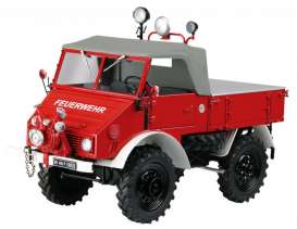 Unimog  - red - 1:18 - Schuco - 00137 - schuco00137 | Toms Modelautos