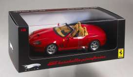 Ferrari  - 2001 red - 1:18 - Hotwheels Elite - mvN2054 - hwmvN2054 | Toms Modelautos