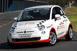 Fiat  - 2008 white/red - 1:24 - Mondo Motors - mondo51105 | Toms Modelautos