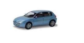 Alfa Romeo  - 2003 light blue - 1:43 - MacDue - md493010-147lb | Toms Modelautos