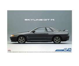 Nissan  - Skyline BNR32 GT-R 1989  - 1:24 - Aoshima - 06143 - abk06143 | Toms Modelautos