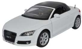 Audi  - 2007 white - 1:18 - Welly - 18016Hw - welly18016Hw | Toms Modelautos