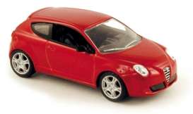 Alfa Romeo  - Mito 2008 red - 1:43 - Norev - 790031 - nor790031 | Toms Modelautos