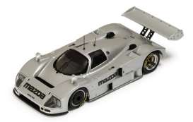 Mazda  - 1991 silver - 1:43 - IXO Models - lmc127 - ixlmc127 | Toms Modelautos