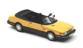Saab  - 1987 yellow - 1:43 - NEO Scale Models - 43566 - neo43566 | Toms Modelautos
