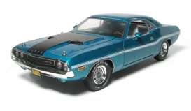Dodge  - 1970 light turquise poly - 1:18 - GreenLight - 12808 - gl12808 | Toms Modelautos