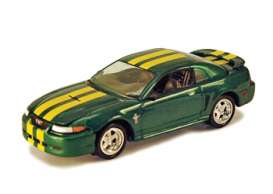 Ford  - 2000 green w/yellow stripes - 1:64 - Johnny Lightning - 53036F - jl53036F | Toms Modelautos