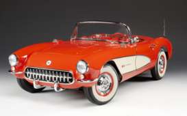 Chevrolet  - 1957 venetian red/white - 1:6 - Highway 61 - hw50402 | Toms Modelautos