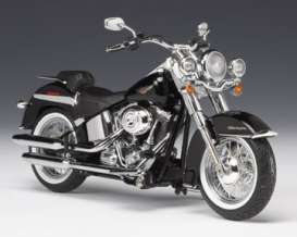 Harley Davidson  - 2008 vivid black - 1:12 - Highway 61 - hw81049 | Toms Modelautos
