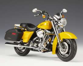 Harley Davidson  - 2007 yellow pearl - 1:12 - Highway 61 - hw81029 | Toms Modelautos
