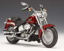 Harley Davidson  - 2009 red hot sunglo - 1:12 - Highway 61 - hw81078 | Toms Modelautos