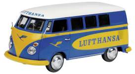 Volkswagen  - blue/yellow - 1:43 - Schuco - 3186 - schuco3186 | Toms Modelautos