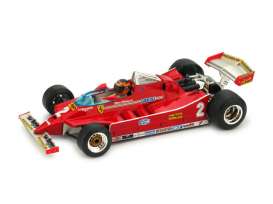 Ferrari  - 1980 red - 1:43 - Brumm - brucr447 | Toms Modelautos