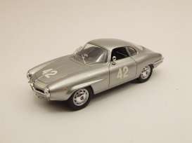 Alfa Romeo  - 1965 silver - 1:43 - M4 Collection - m4007089 | Toms Modelautos