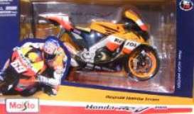 Honda  - 2008 orange/white/red - 1:10 - Maisto - 31162-nr69 - mai31162-nr69 | Toms Modelautos