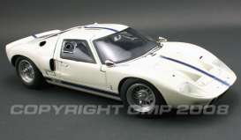 Ford  - 1966 white w/blue stripes - 1:12 - Acme Diecast - gmpg1201313 | Toms Modelautos