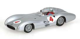 Mercedes Benz  - 1954 silver - 1:43 - Minichamps - 432543004 - mc432543004 | Toms Modelautos