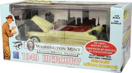 Mercury  - 1949 beige-yellow - 1:24 - Hawk Models - hawk66007y | Toms Modelautos