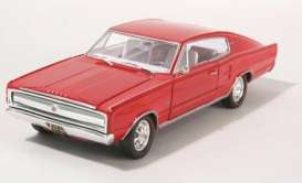 Dodge  - 1967 red - 1:24 - Hawk Models - hawk66035r | Toms Modelautos