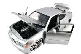 Dodge  - 2006 silver - 1:24 - Jada Toys - 90796s - jada90796s | Toms Modelautos