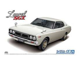 Nissan  - Laurel HT 2000SGX C130 1973  - 1:24 - Aoshima - 05950 - abk05950 | Toms Modelautos