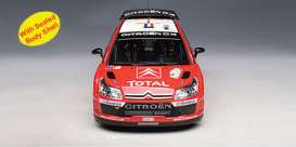 Citroen  - 2007 red - 1:18 - AutoArt - 80739 - autoart80739 | Toms Modelautos