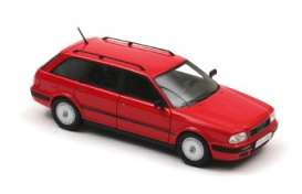 Audi  - 1992 red - 1:43 - NEO Scale Models - 43355 - neo43355 | Toms Modelautos