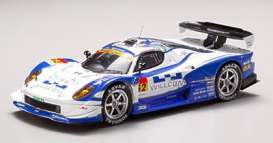 Vemac  - 2008 white/blue - 1:43 - Ebbro - ebb44067 | Toms Modelautos