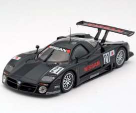 Nissan  - 1997 black - 1:43 - Kyosho - 3331a - kyo3331a | Toms Modelautos