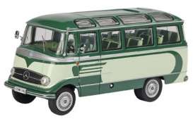 Mercedes Benz  - 2-tone green - 1:43 - Schuco - 2818 - schuco2818 | Toms Modelautos