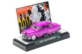 Ford  - 1951 pink - 1:64 - M2 Machines - 11300-03B2 - M2-11300-03B2 | Toms Modelautos