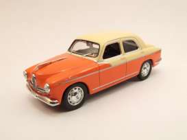 Alfa Romeo  - 1956 white/red - 1:43 - M4 Collection - m4007075 | Toms Modelautos