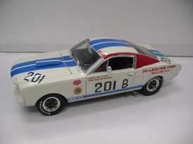 Shelby  - 1966 white/red/blue - 1:18 - Shelby Collectibles - shelby169 | Toms Modelautos