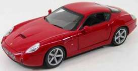 Ferrari  - 2006 red w/chrome rims - 1:18 - Hotwheels - mvp9887 - hwmvp9887 | Toms Modelautos